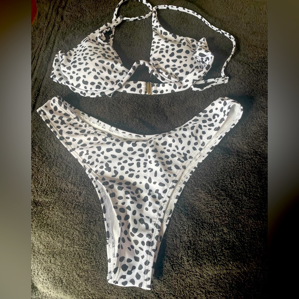 Polka dot bikini